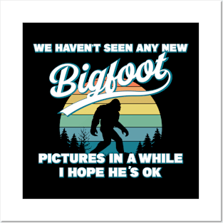 Funny Bigfoot Posters and Art